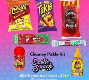 Chamoy Pickle Kit – As Seen on TikTok Wholesale – Box of 12 Kits