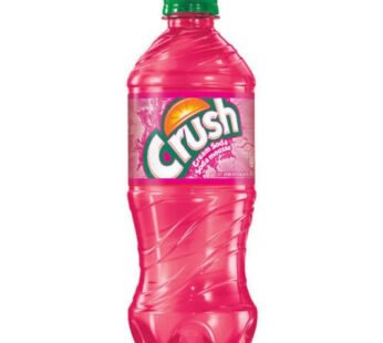 Crush Cream Soda Pink 591ml Wholesale – Case of 24